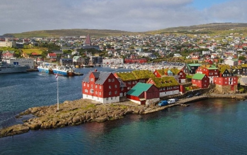 Farerų sostinė Torshavn